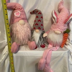 5 Plush Gnomes Set / Bundle for Changing Seasons!
